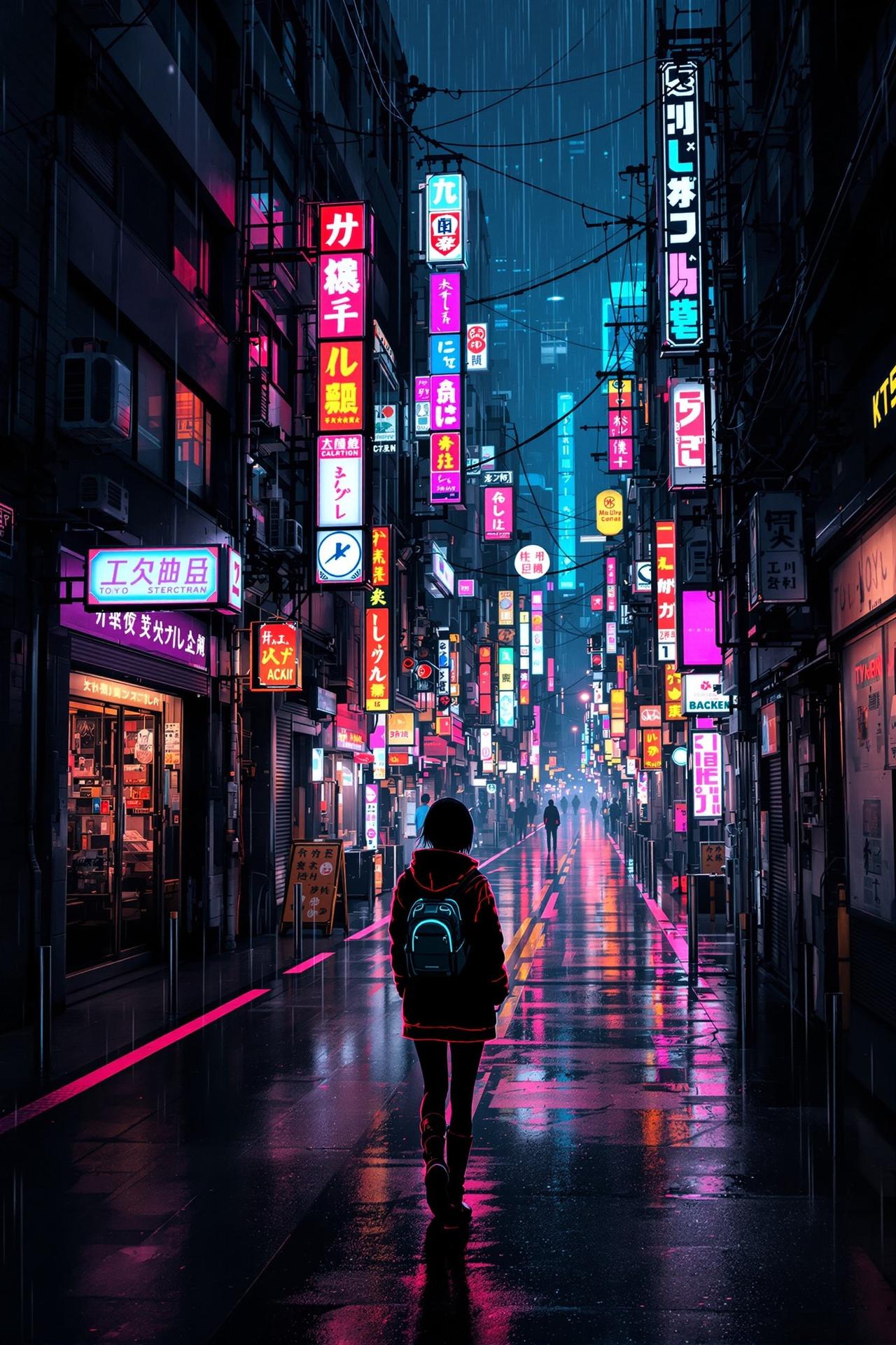 动漫同人人气番剧 - 赛博朋克·东京